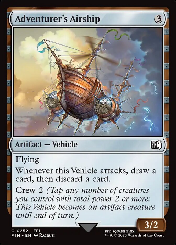 Adventurer's Airship 252 (FINAL FANTASY)  - Foil