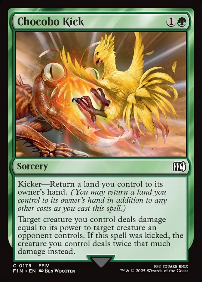 Chocobo Kick 178 (FINAL FANTASY)  - Foil