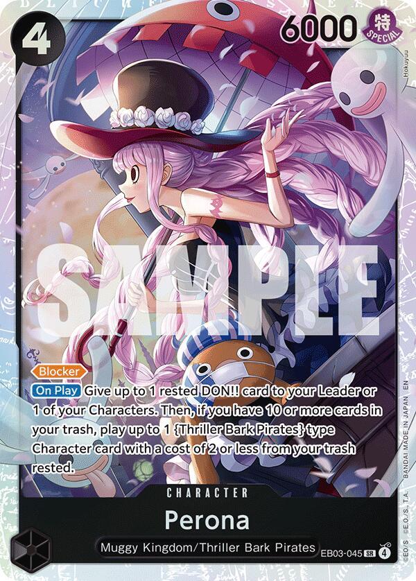 Perona EB03-045 (Extra Booster: One Piece Heroines Edition)  - Foil