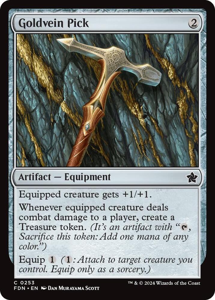 Goldvein Pick 253 (Foundations) 