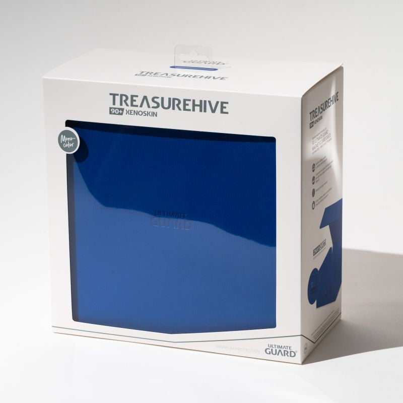 Ultimate Guard: Deck Box – XenoSkin Treasurehive 90+ – Blue