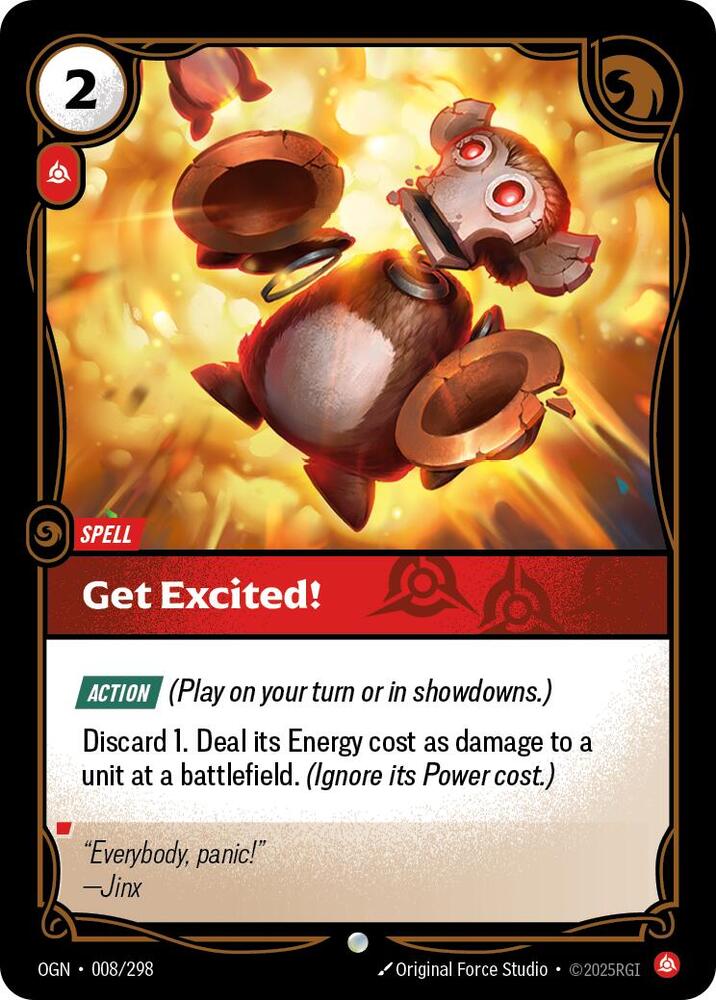 Get Excited 008/298 (Origins)  - Foil