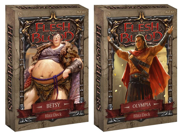 Flesh and Blood Heavy Hitters Blitz Deck