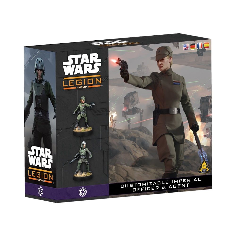 Star Wars: Legion – Customizable Imperial Officer & Agent [Pre-order]
