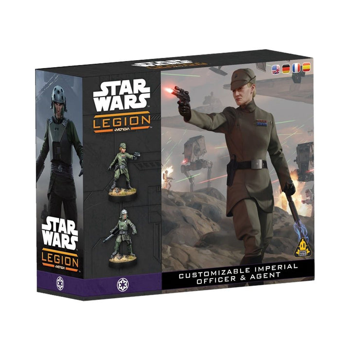 Star Wars: Legion – Customizable Imperial Officer & Agent [Pre-order]