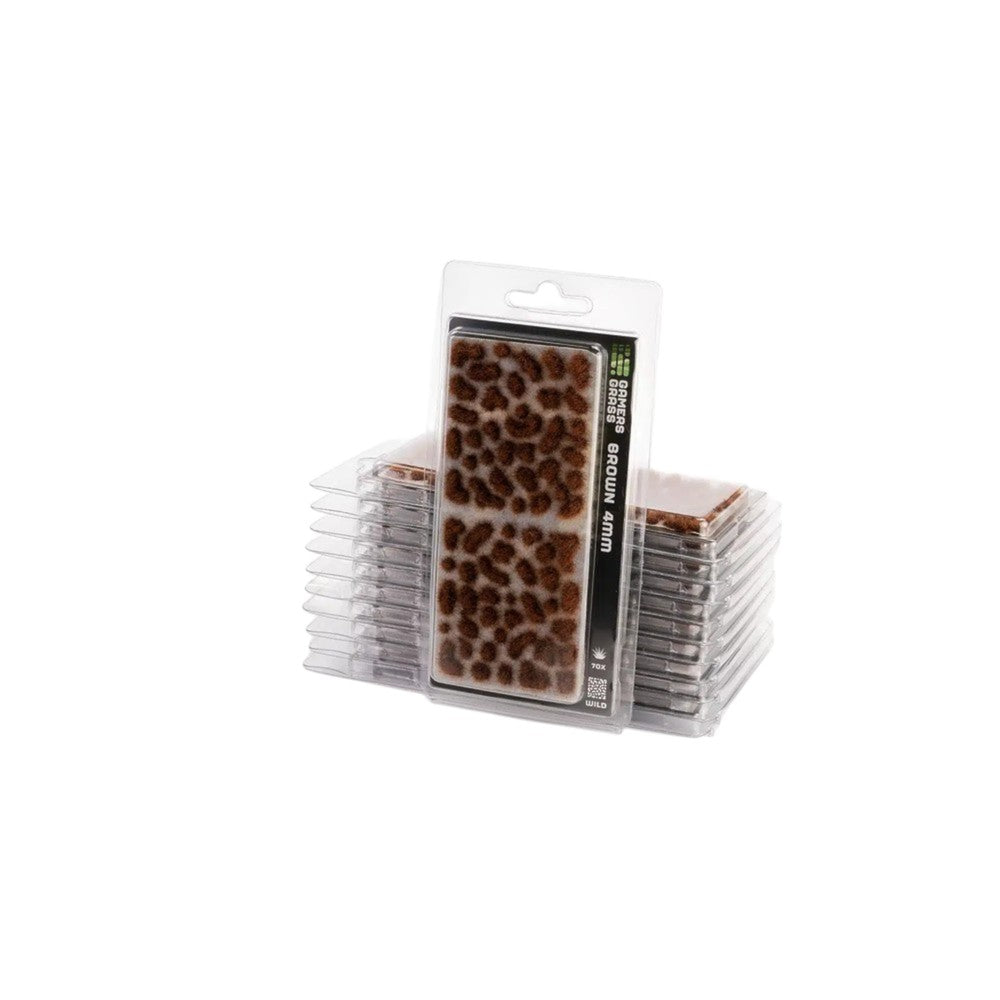 Gamers Grass - Grass Tufts - 4mm - Brown - Wild