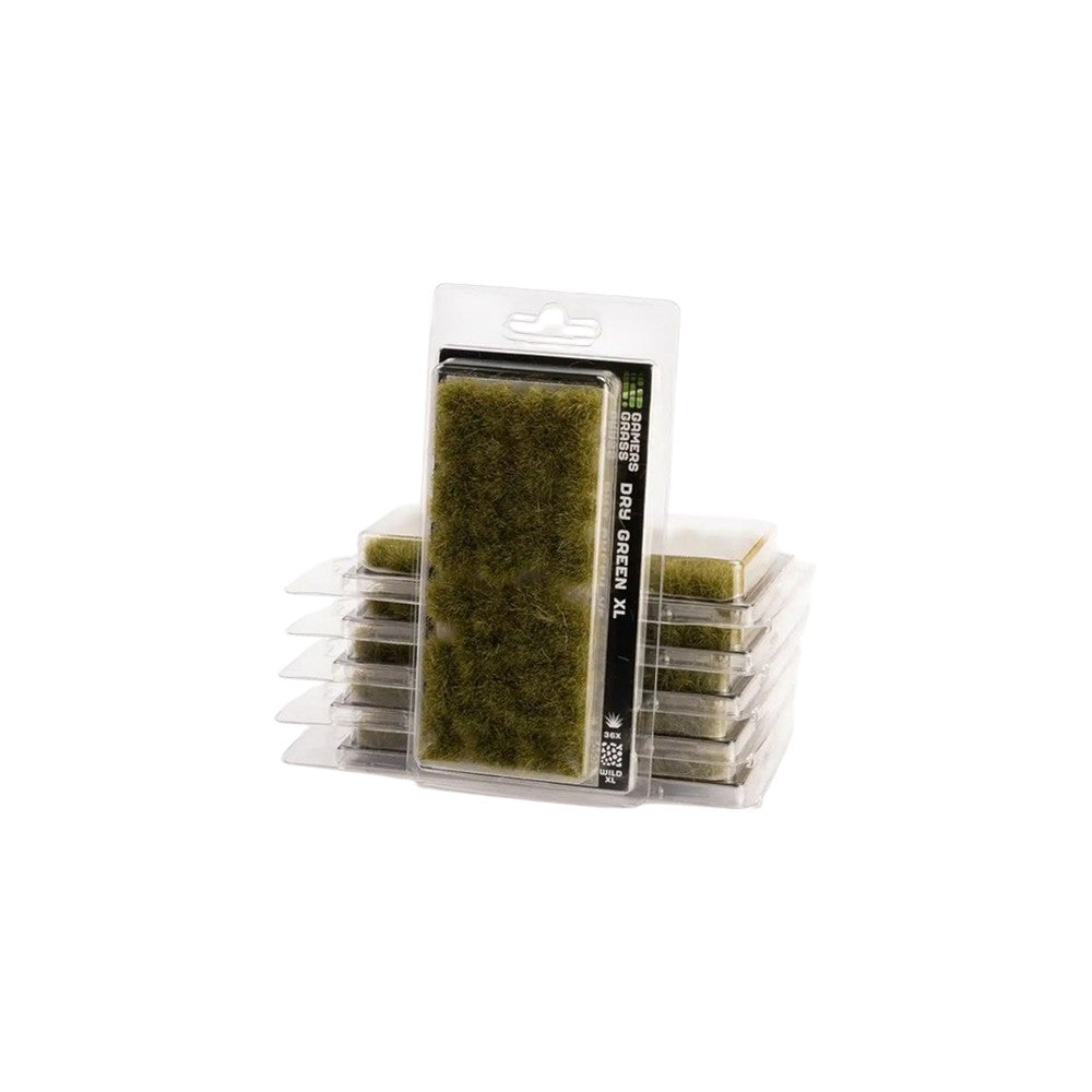 Gamers Grass - Grass Tufts - XL - Dry Green