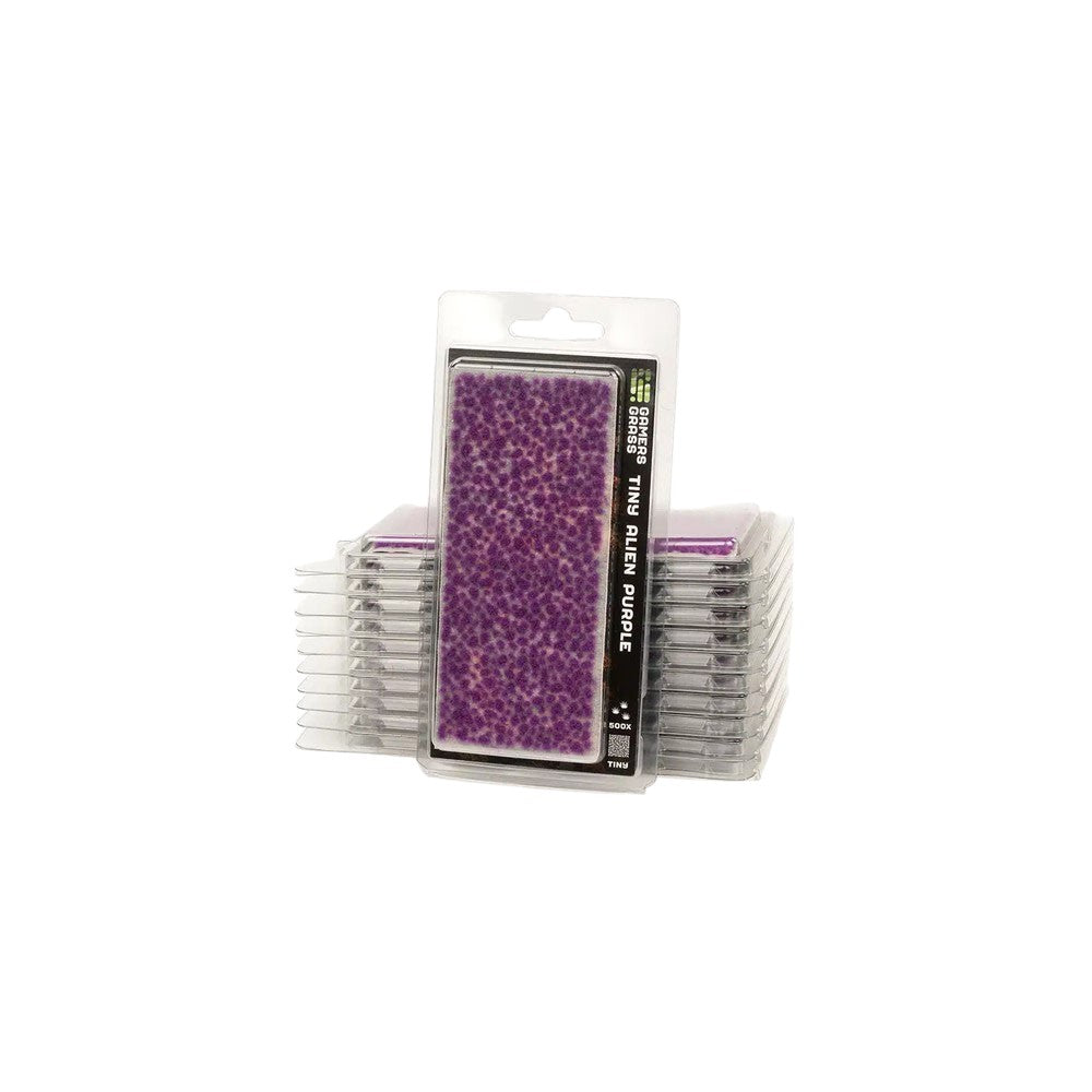 Gamers Grass - Grass Tufts - Tiny Tufts - Tiny Alien Purple