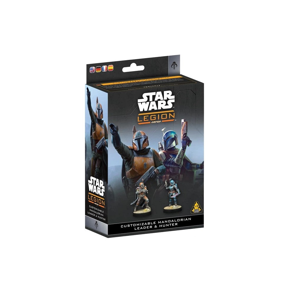 Star Wars: Legion – Customizable Mandalorian Leader and Hunter [Pre-order]