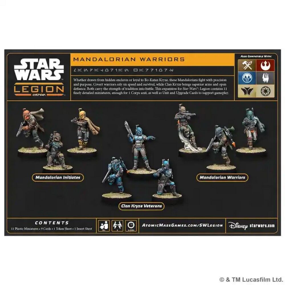 Star Wars: Legion – Mandalorian Warriors [Pre-order]