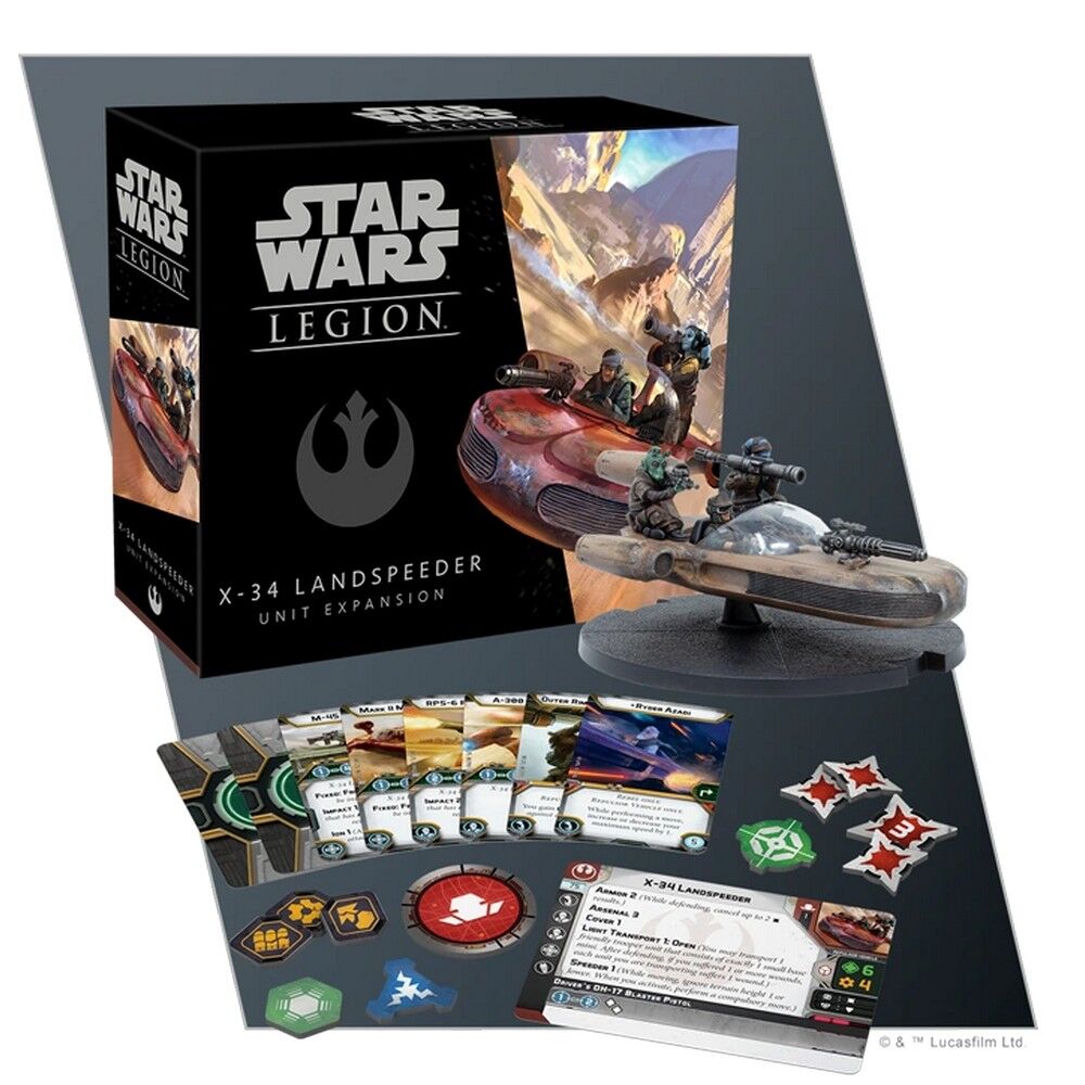 Star Wars: Legion – X-34 Landspeeder [Pre-order]