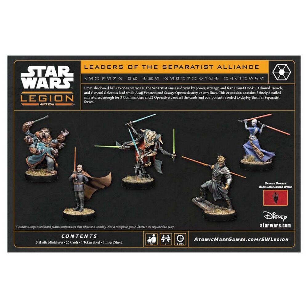 Star Wars: Legion – Leaders of the Separatist Alliance [Pre-order]