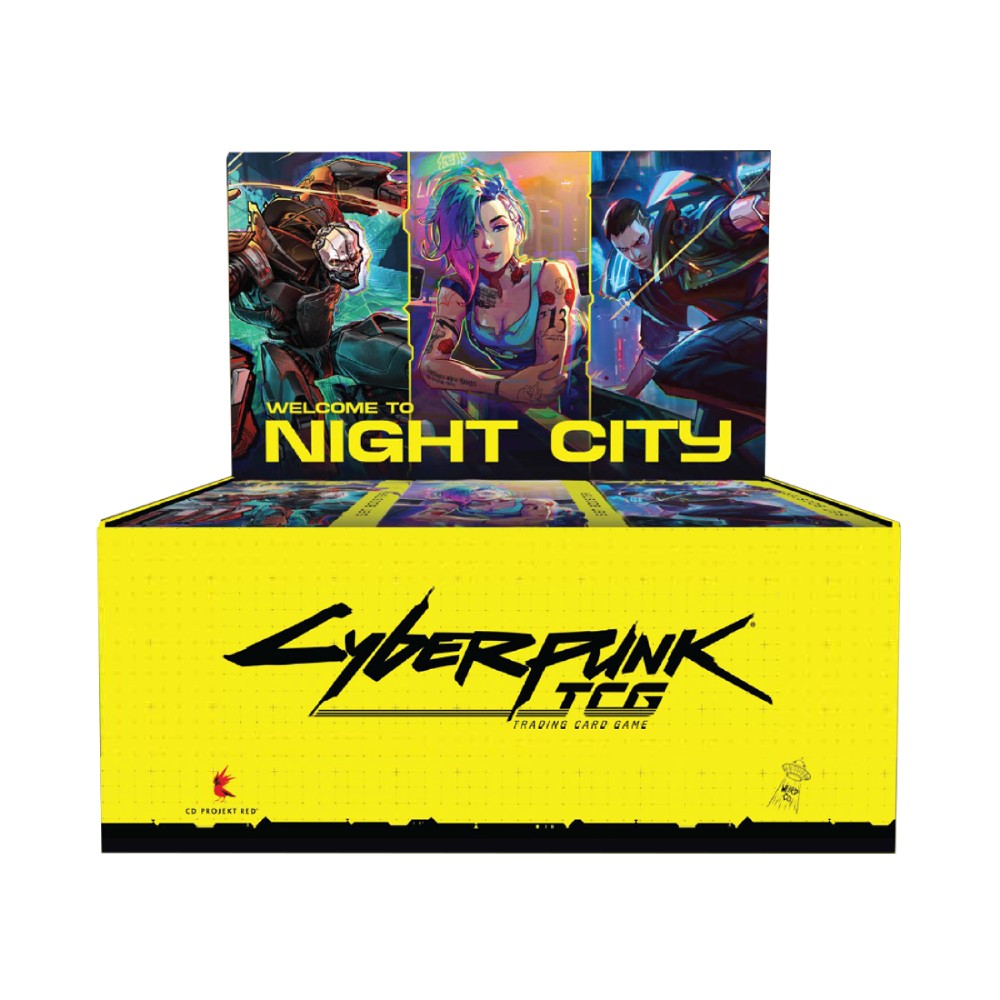 Cyberpunk TCG: Booster Display – Welcome to Night City [Pre-order]