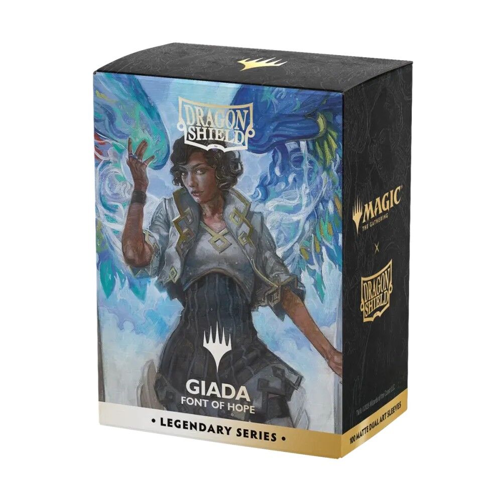 Dragon Shield: Sleeves – Matte Dual Art – MTG Legendary Series: Giada, Font of Hope  [Pre-order]