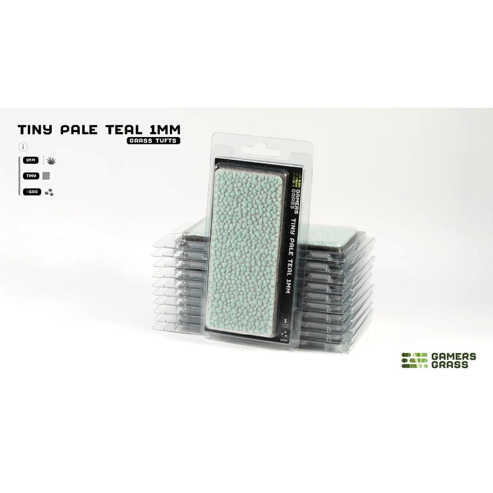Gamers Grass - Grass Tufts - Tiny Pale Teal 1mm