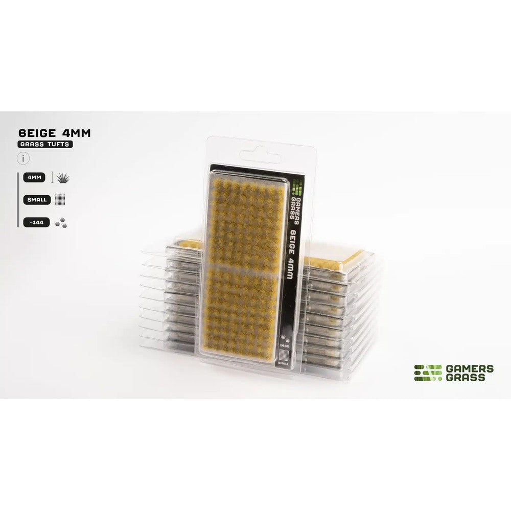 Gamers Grass - Grass Tufts - Beige 4mm - Small