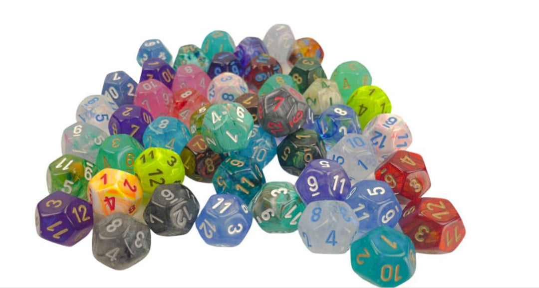 CHX 29212 Signature Bag of 50 Assorted Polyhedral d12