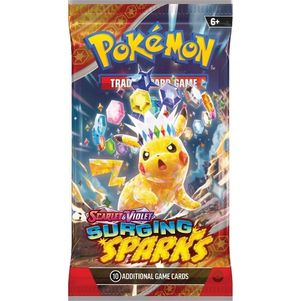 POKÉMON TCG Scarlet & Violet 8 Surging Sparks Booster