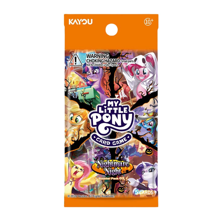 Kayou My Little Pony TCG: Nightmare Night Foil Booster Pack [Pre-order]