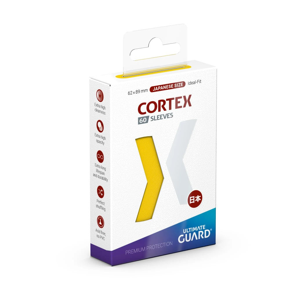 Ultimate Guard: Japanese Size Sleeves – Cortex – Yellow