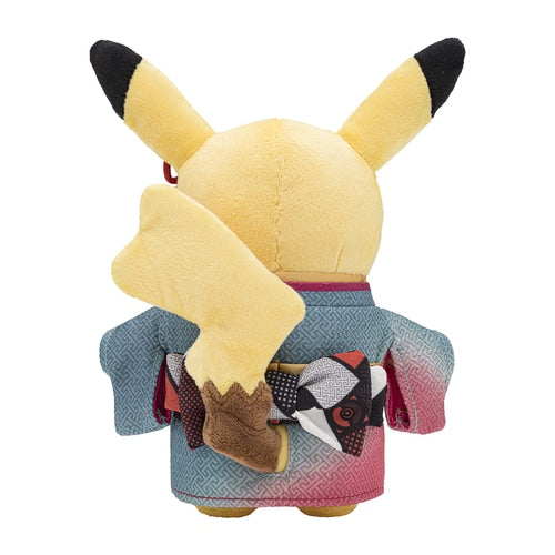 Stuffed toy Pikachu from Pokemon x Crafts Exhibition