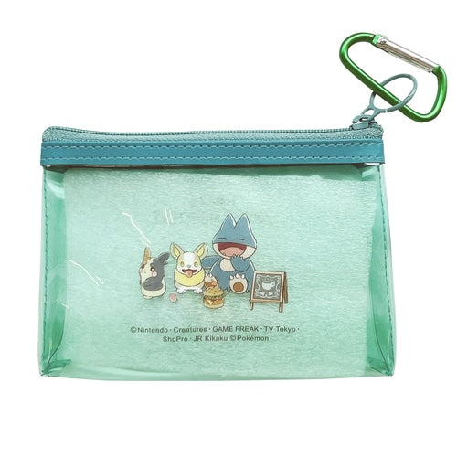 Mini pouch with carabiner / Mogumogu