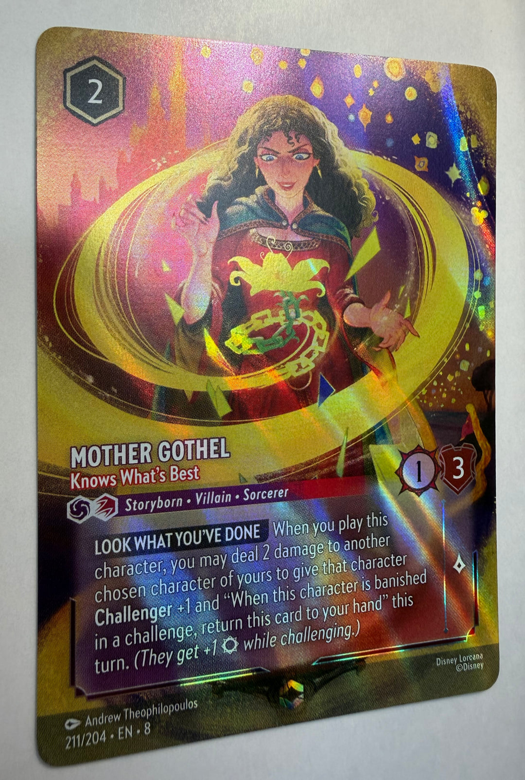 Mother Gothel - Knows What's Best - 211/204 (Enchanted) - Reign of Jafar (8)