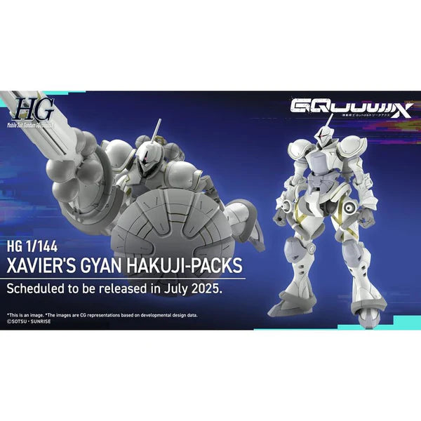 HG 1/144 XAVIER'S GYAN HAKUJI-PACKS