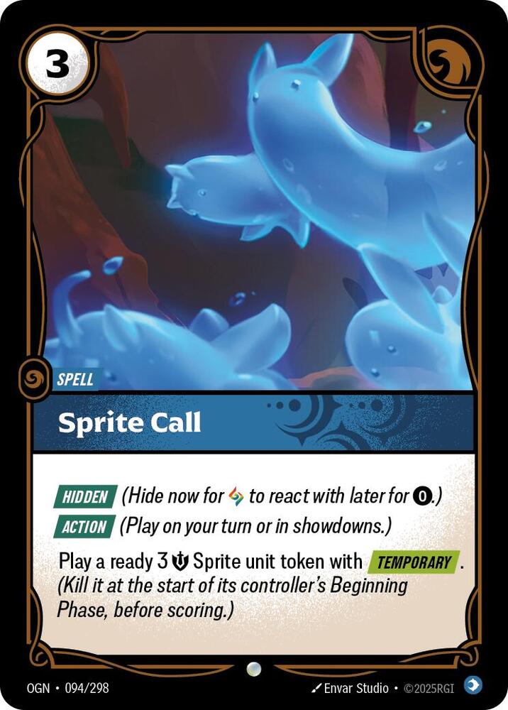 Sprite Call 094/298 (Origins)  - Foil