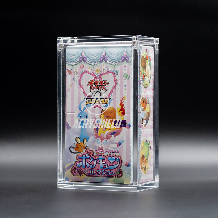 Pokemon Acrylic Case Pokémon Booster Pack Acrylic Case – Long Crimp Japanese Style With Magnetic Closure Pokemon Pack Protector - Foto 5