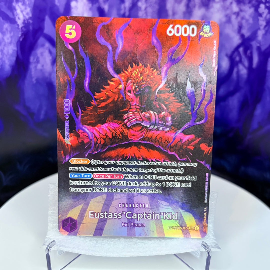 Eustass "Captain" Kid - OP05-074 - (SP) (Alternate Art) [OP-05]
