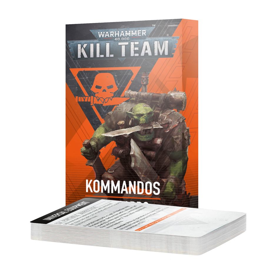 103-56 Kill Team Datacards: Kommandos (Eng)