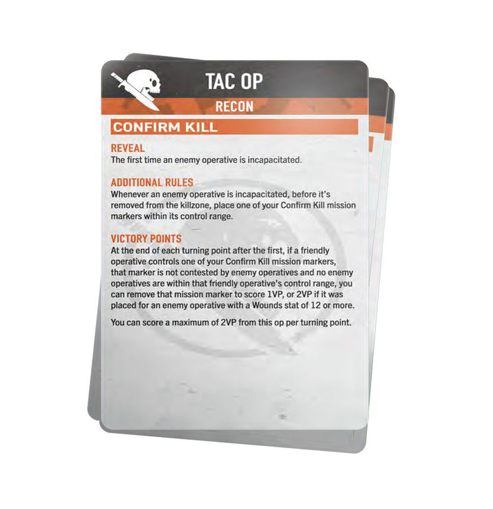 103-50 Kill Team: Approved Ops Card Pack (Eng)