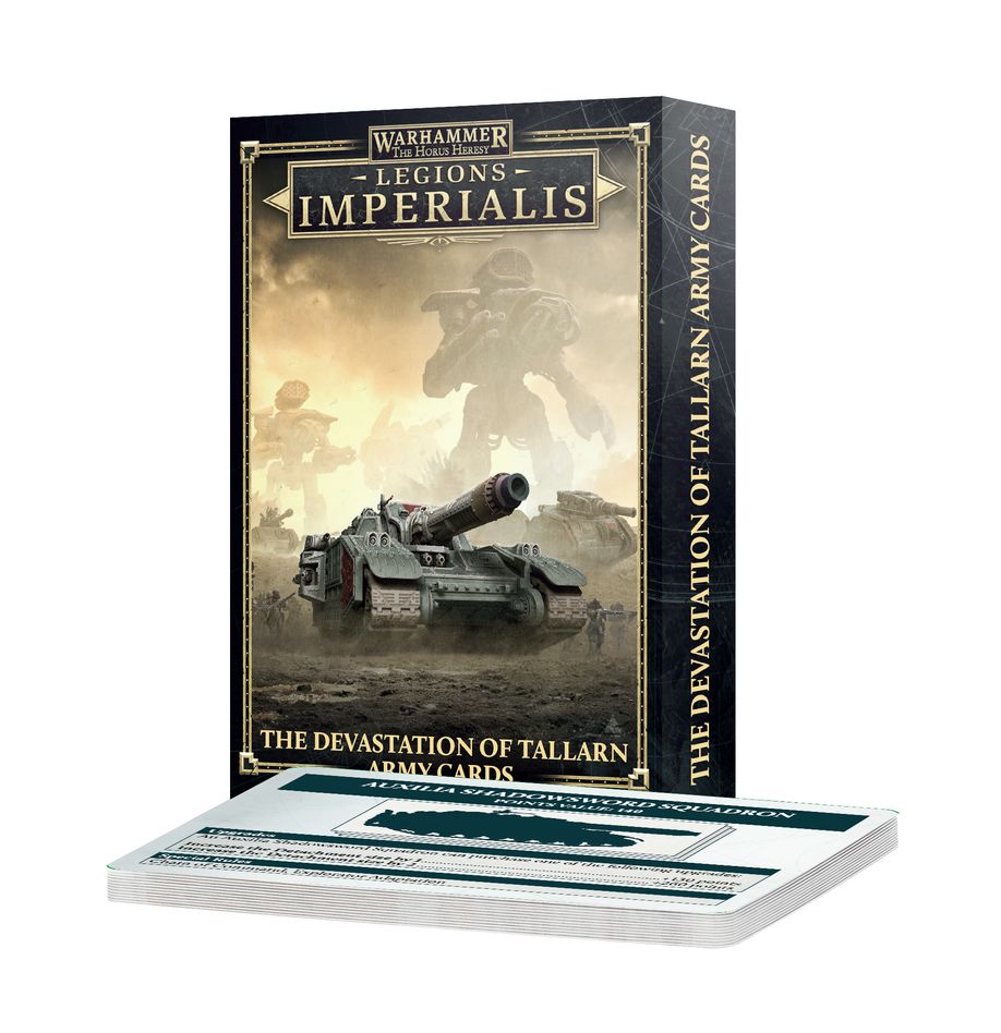 03-72 Legions Imperialis: Devastation Of Tallarn Army Cards