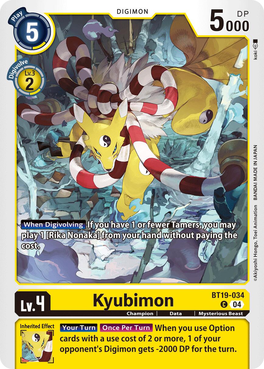 Kyubimon (BT19-034)