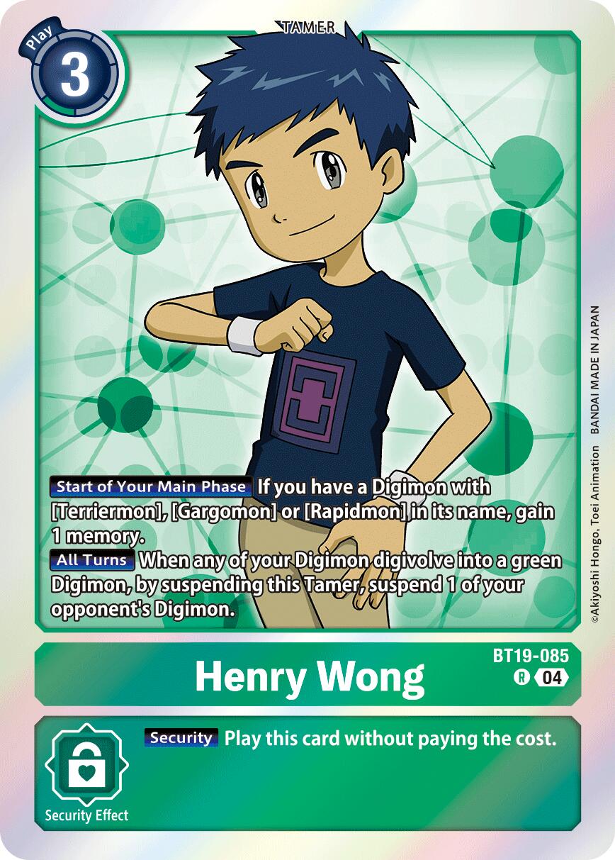 Henry Wong (BT19-085)