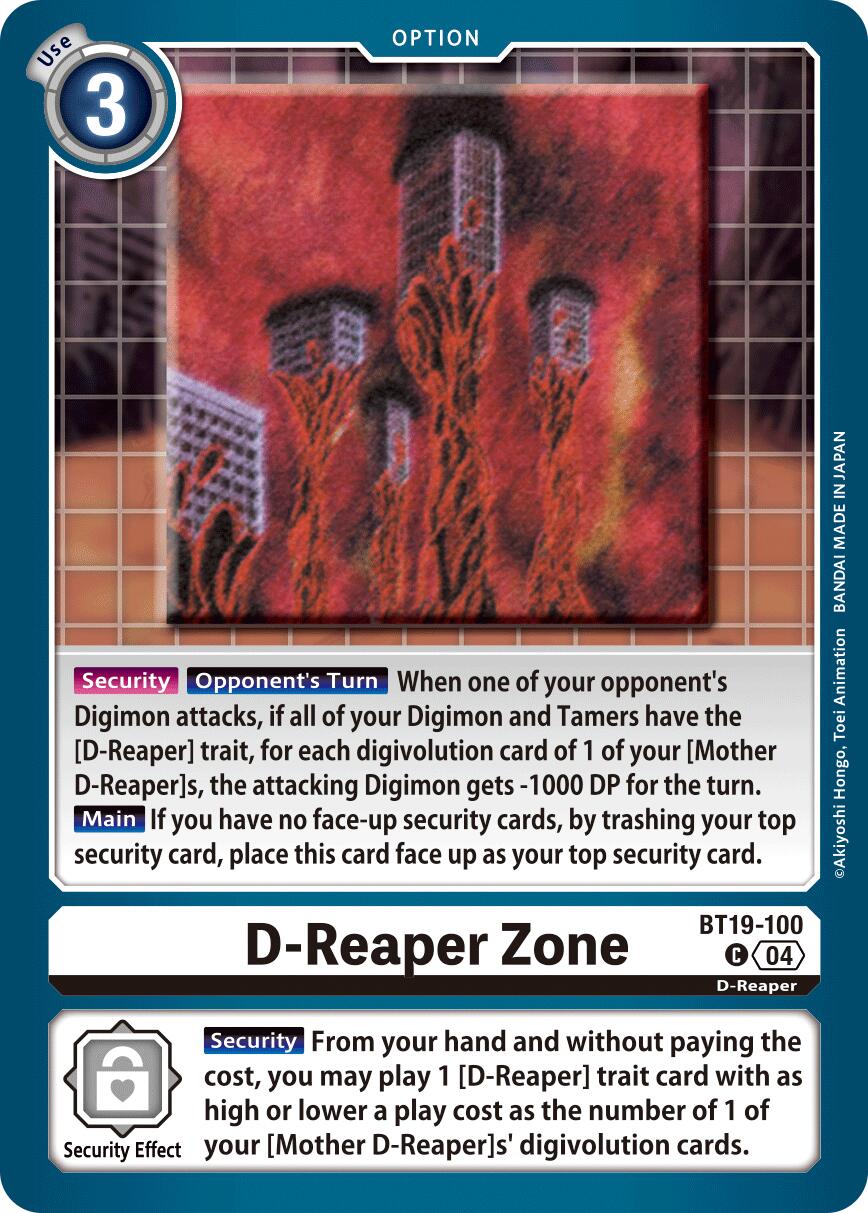 D-Reaper Zone (BT19-100)