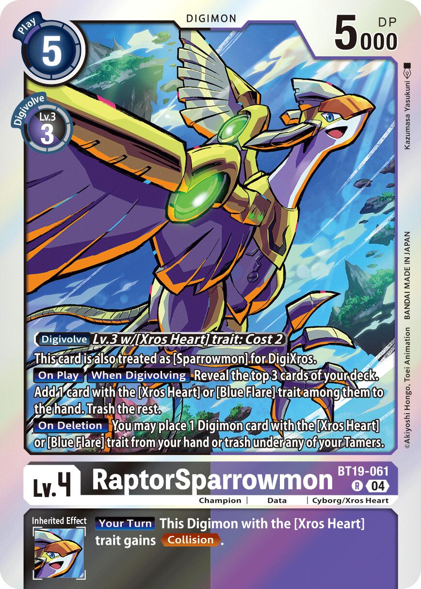 RaptorSparrowmon (BT19-061)