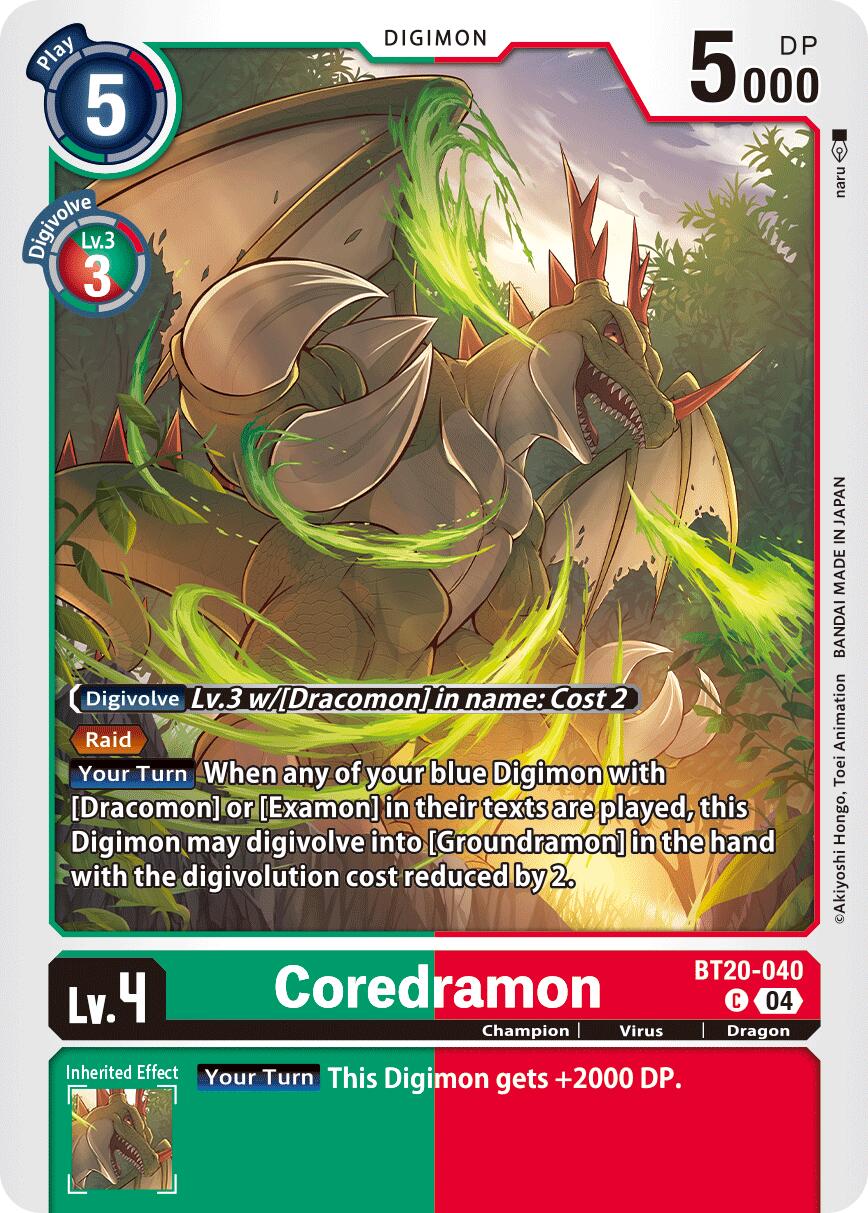 Coredramon (BT20-040) - BT20-040