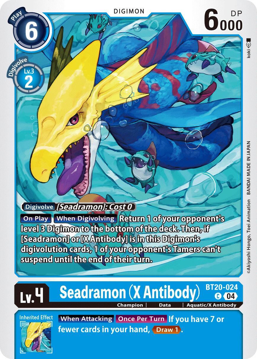 Seadramon (BT20-024) (X Antibody)