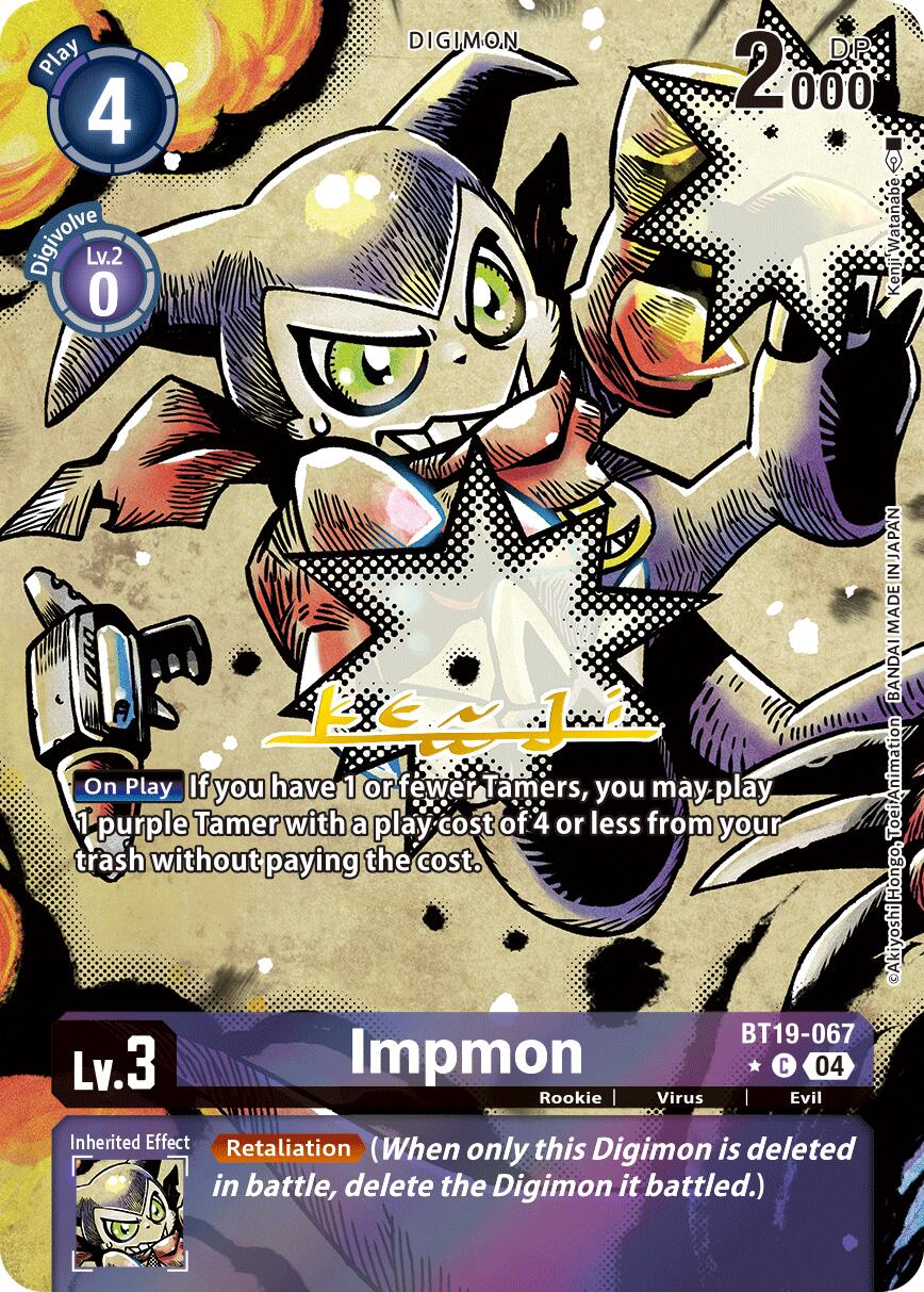 Impmon (BT19-067) (Alternate Art)