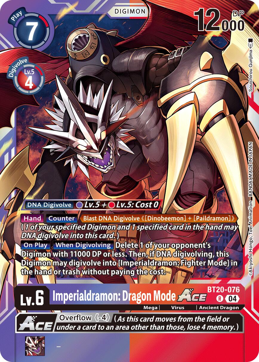 Imperialdramon: Dragon Mode ACE (BT20-076)