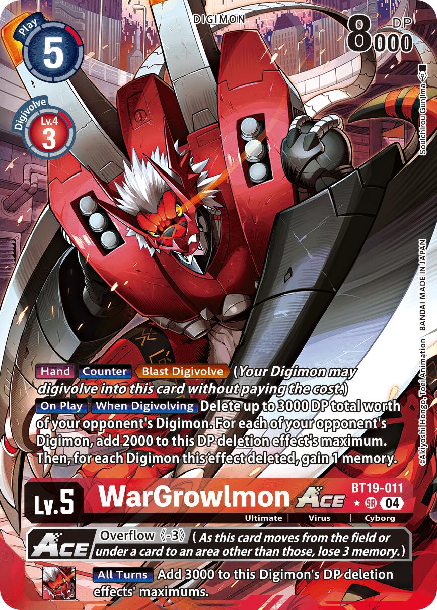 WarGrowlmon ACE (BT19-011) (Alternate Art)