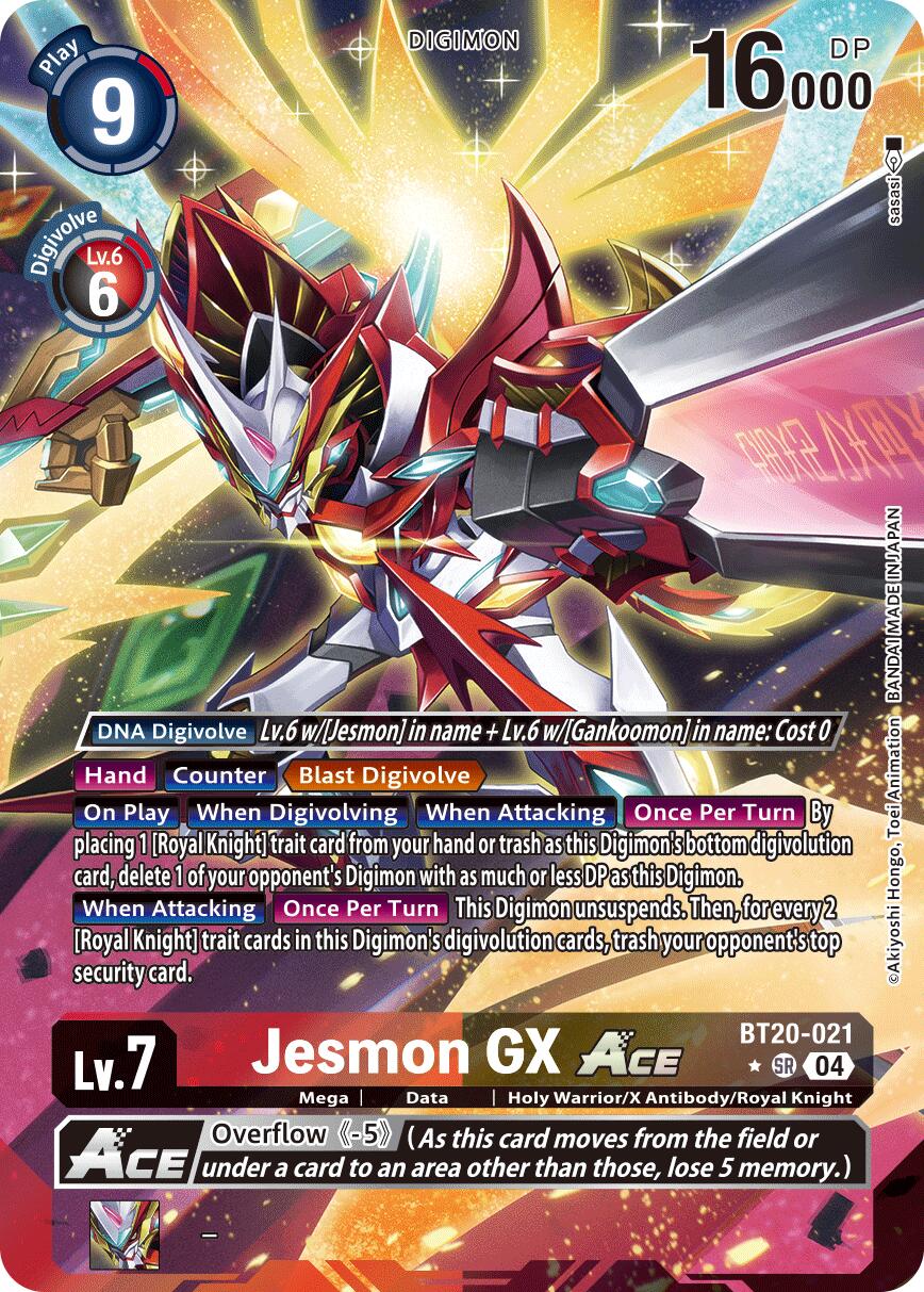 Jesmon GX ACE (BT20-021) (Alternate Art)
