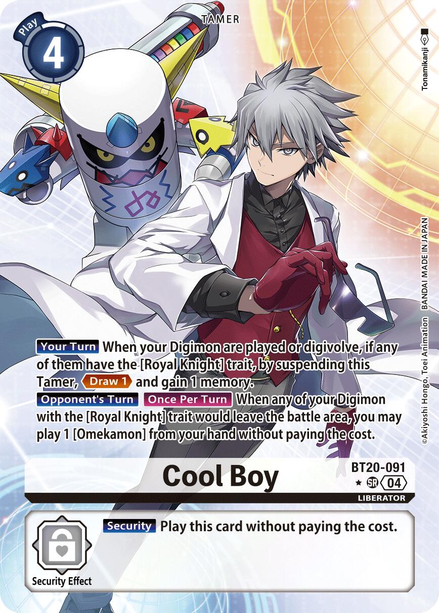 Cool Boy (BT20-091) (Alternate Art)