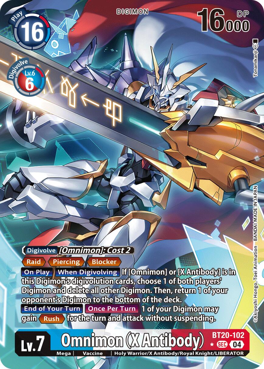 Omnimon (BT20-102) (X Antibody) (Alternate Art)