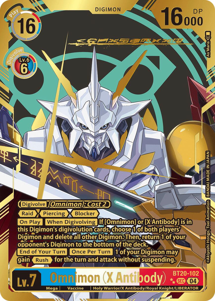Omnimon (BT20-102) (X Antibody) (Textured)
