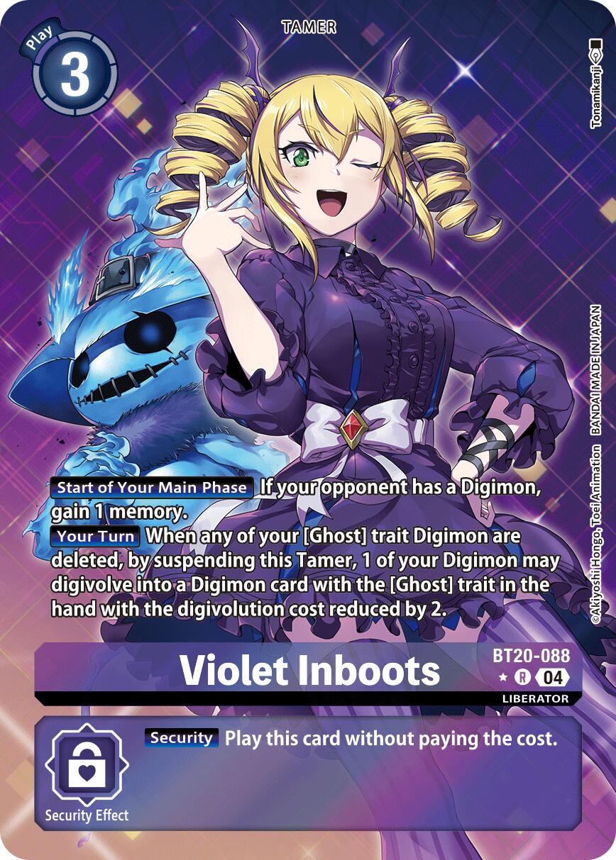Violet Inboots (BT20-088) - BT20-088 (Alternate Art)