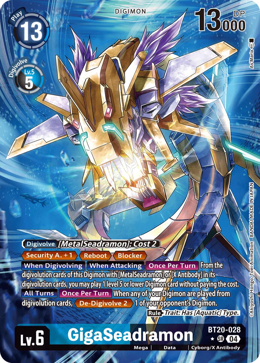 GigaSeadramon (BT20-028) (Alternate Art)