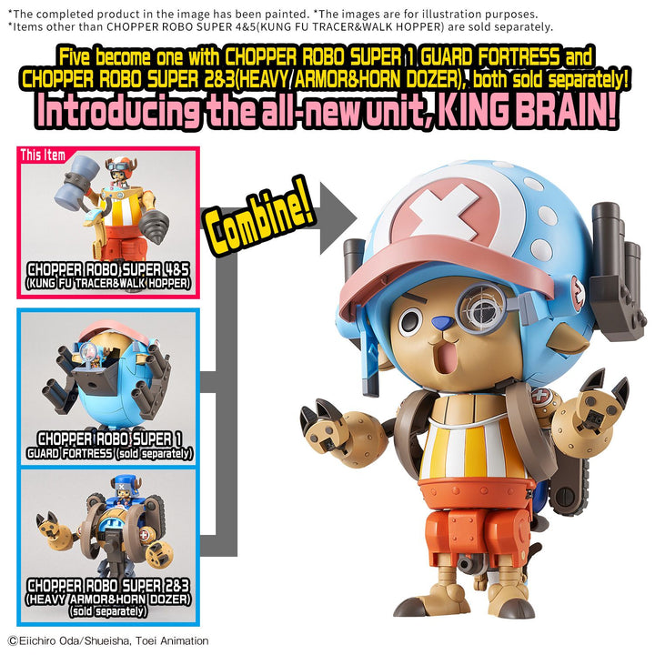 CHOPPER ROBO SUPER 4&5（KUNG FU TRACER &WALK HOPPER）